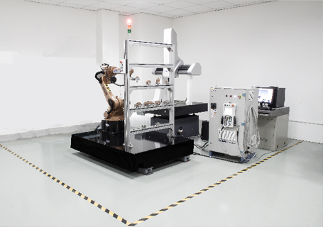在线测量机器人，自动测量在电极行业中的解决